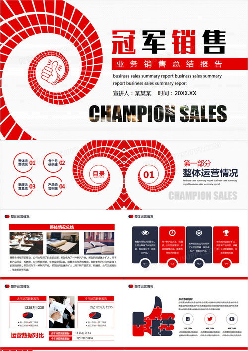 公司业务销售工作总结报告动态PPT模板下载——熊猫办公平台，凭总公司授权开展经营活动