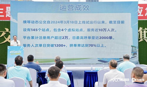 横琴网约动态公交正式上线 试运行反响热烈